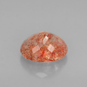 Pietra del sole naturale arancione da 1,62 ct, trasparente, trasparente/traslucido