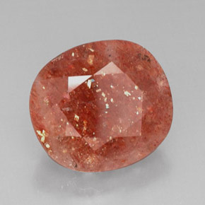 Pietra solare Arancione naturale da 14.18 ct, Trasparente, Trasparente/Traslucido