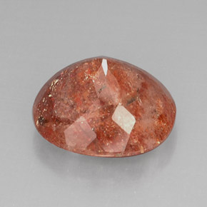 Pietra solare Arancione naturale da 14.18 ct, Trasparente, Trasparente/Traslucido