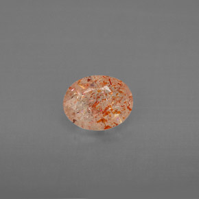 Pietra solare Arancione naturale da 0.83 ct, Trasparente, Trasparente/Traslucido