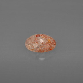 Pietra solare Arancione naturale da 0.83 ct, Trasparente, Trasparente/Traslucido