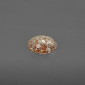 Pietra solare Arancione naturale da 0.79 ct, Trasparente, Trasparente/Traslucido