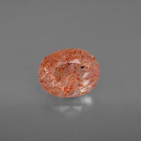 Pietra solare Arancione naturale da 1.32 ct, Trasparente, Trasparente/Traslucido