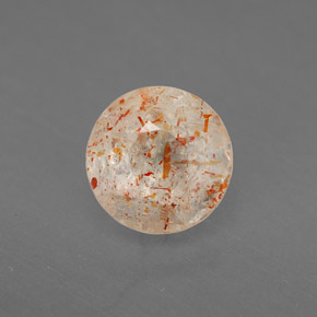 Pietra solare Arancione naturale da 2.31 ct, Trasparente, Trasparente/Traslucido