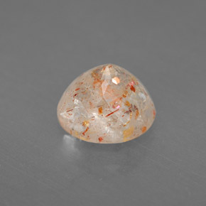 Pietra solare Arancione naturale da 2.31 ct, Trasparente, Trasparente/Traslucido