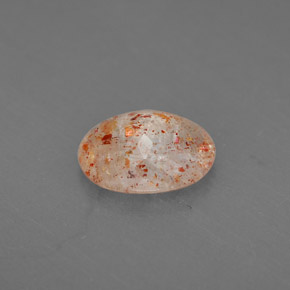 Pietra solare Arancione naturale da 1.33 ct, Trasparente, Trasparente/Traslucido