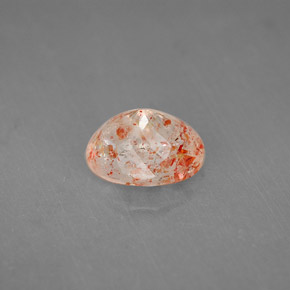 Pietra solare Arancione naturale da 2.14 ct, Trasparente, Trasparente/Traslucido