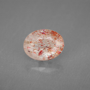 Pietra solare Arancione naturale da 2.43 ct, Trasparente, Trasparente/Traslucido