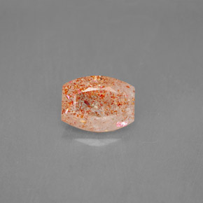 Pietra solare Arancione naturale da 1.57 ct, Trasparente, Trasparente/Traslucido