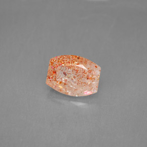 Pietra solare Arancione naturale da 1.57 ct, Trasparente, Trasparente/Traslucido