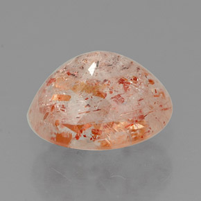 Pietra solare Arancione naturale da 2.11 ct, Trasparente, Trasparente/Traslucido