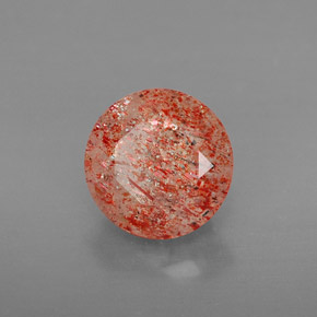 Pietra solare Arancione naturale da 2.51 ct, Trasparente, Trasparente/Traslucido