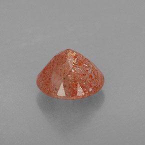 Pietra solare Arancione naturale da 2.36 ct, Trasparente, Trasparente/Traslucido