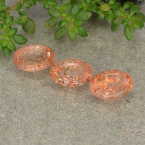 1.86ctw Naturale zenzero arancia Pietra solare, Ovale, Traslucido