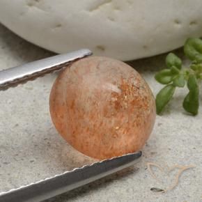 Pietra solare Arancione chiaro naturale da 1.99 ct, Rotondo, Traslucido