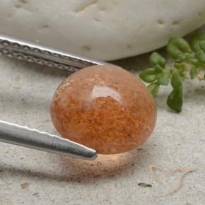 Pietra solare Arancione chiaro naturale da 1.99 ct, Rotondo, Traslucido