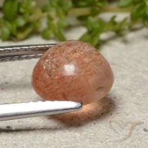 Pietra solare Pompelmo Arancia naturale da 2.32 ct, Rotondo, Traslucido