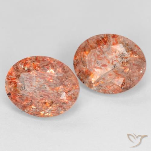 Gemme di Pietra solare Arancio caldo naturale da 4.83 ct, Ovale, Traslucido