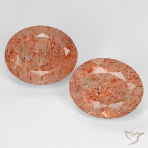 4.96ctw Naturale Pompelmo Arancia Pietra solare, Ovale, Trasparente