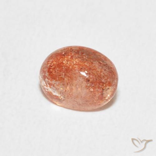 Pietra solare Pompelmo Arancia naturale da 0.81 ct, Ovale, Traslucido