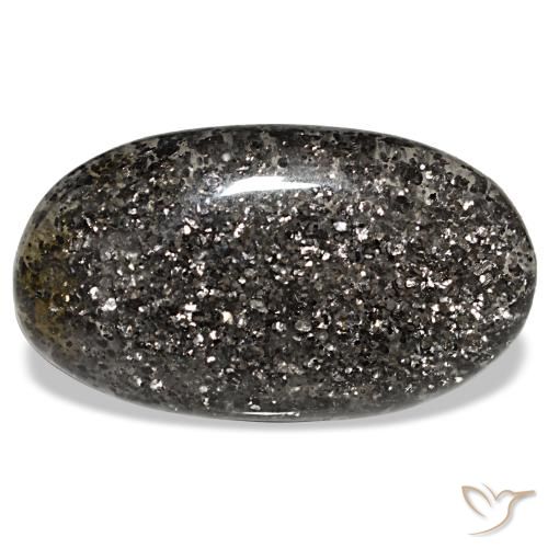 20.93ct nero pietra del sole, ovale, traslucido