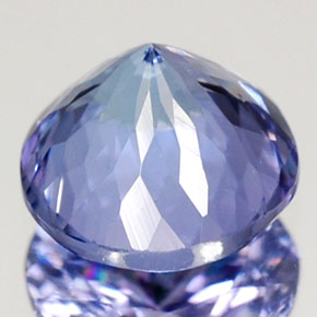 Tanzanite blu naturale da 0,98 ct, taglio rotondo, VVS-VS