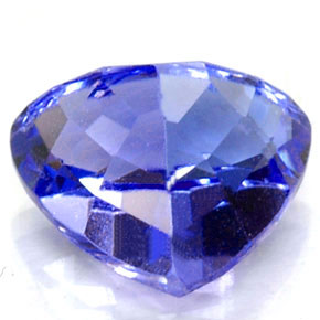 Tanzanite naturale blu da 1,31 ct, trillion, VVS-VS
