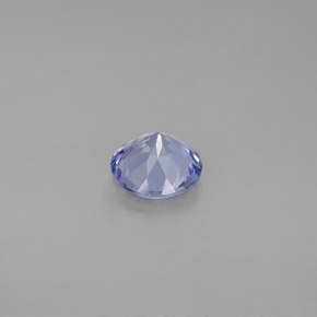 Tanzanite blu viola naturale da 0,82 ct, taglio rotondo, VS