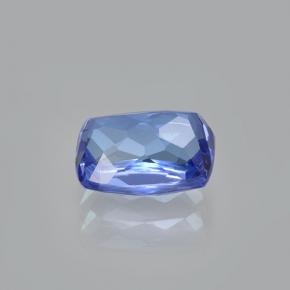 Tanzanite naturale blu da 1,63 ct, taglio a cuscino, VS
