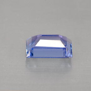 Tanzanite naturale blu da 1,61 ct, baguette, VS