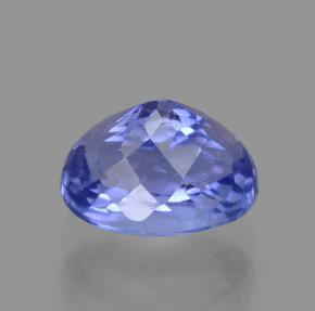 Tanzanite naturale blu da 1,55 ct, taglio ovale, VS