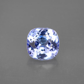 Tanzanite naturale blu da 1,48 ct, taglio a cuscino, VS