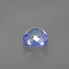 Tanzanite naturale blu da 1,48 ct, taglio a cuscino, VS