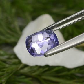 Tanzanite naturale blu da 1,46 ct, taglio a cuscino, VVS-VS