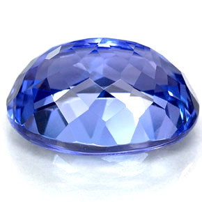 Tanzanite naturale blu da 5,08 ct, taglio ovale, IF