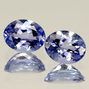 Tanzanite naturale blu da  ct, taglio ovale, VVS-VS