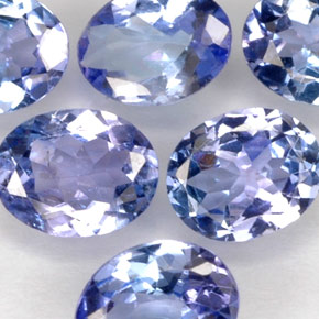 Tanzanite naturale blu da  ct, taglio ovale, VS