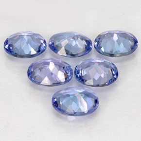 Tanzanite naturale blu da  ct, taglio ovale, VS