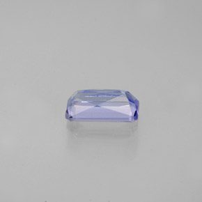 Tanzanite Viola Blu naturale da 0.74 ct, Taglio smeraldo, VVS