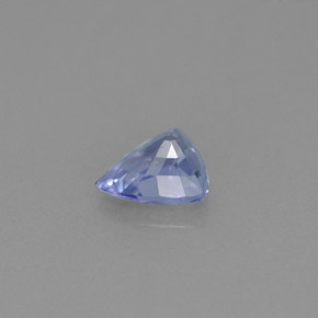 Tanzanite naturale blu da 0,68 ct, trillion, VVS-VS