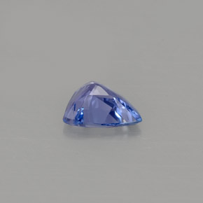 Tanzanite naturale blu da 0,62 ct, trillion, VVS