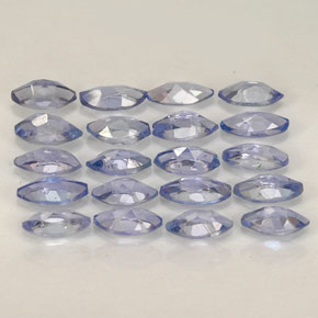 Tanzanite naturale blu da  ct, marchesa, VVS-VS