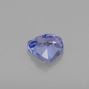 Tanzanite naturale blu da 0,44 ct, trillion, VVS-VS