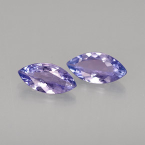 Gemme di Tanzanite Viola Blu naturale da  ct, Taglio marquise, VVS-VS