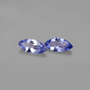 Tanzanite naturale blu da  ct, marchesa, VVS-VS