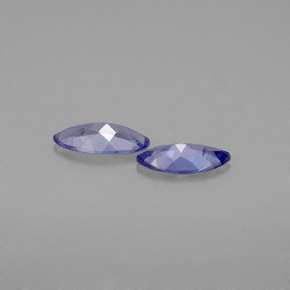 Tanzanite naturale blu da  ct, marchesa, VVS-VS