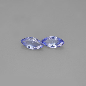 Gemme di Tanzanite Viola Blu naturale da  ct, Taglio marquise, VVS-VS