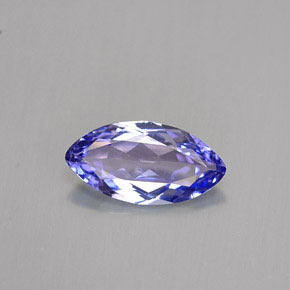 Tanzanite naturale blu da 1,03 ct, marchesa, VVS