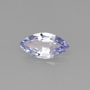 Tanzanite naturale viola da 0,55 ct, marchesa, VVS