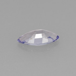 Tanzanite naturale viola da 0,55 ct, marchesa, VVS